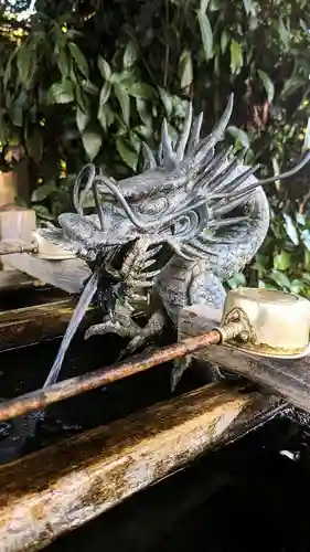 飯綱神社の手水舎