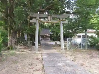 浮島神社の鳥居