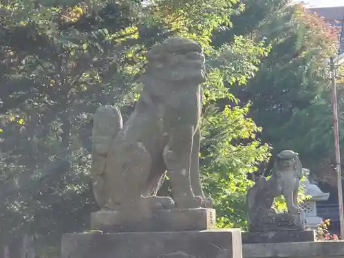 美国神社の狛犬