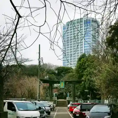 芝東照宮の周辺