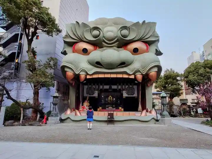 難波八阪神社の本殿・本堂
