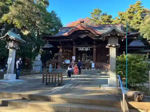 玉川神社の本殿・本堂