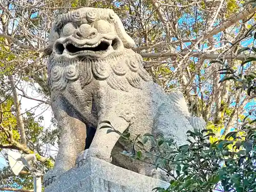 甲宗八幡宮の狛犬