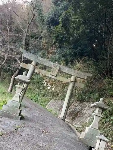 玉祖神社の鳥居