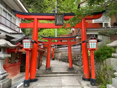 太皷谷稲成神社の鳥居