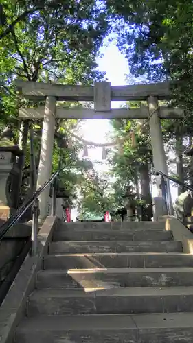 篠原八幡神社の鳥居