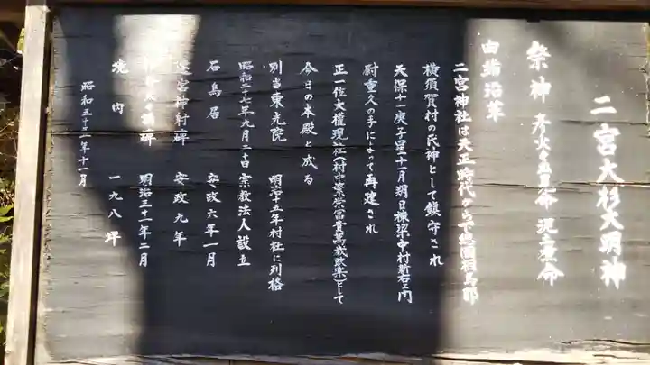 二宮神社の歴史