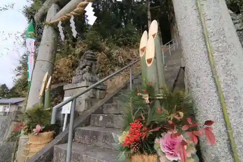 阿久津「田村神社」（郡山市阿久津町）旧社名：伊豆箱根三嶋三社の鳥居