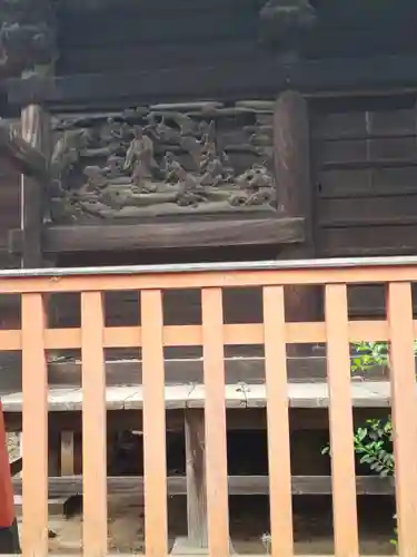 板倉雷電神社の芸術