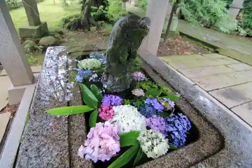 神炊館神社 ⁂奥州須賀川総鎮守⁂の手水