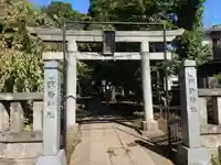 大泉諏訪神社の鳥居