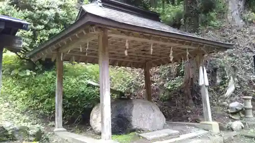 東金砂神社の手水舎