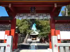 立石熊野神社の山門