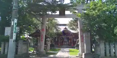 三谷八幡神社の鳥居