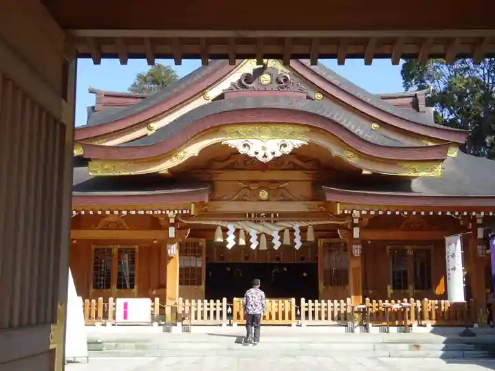 亀ケ池八幡宮の本殿・本堂