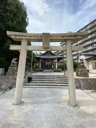 新宮神社の鳥居