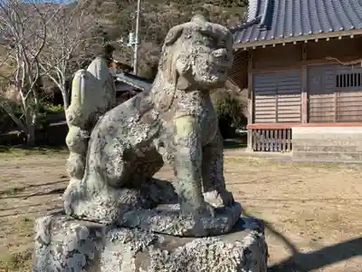 青根原神社の狛犬