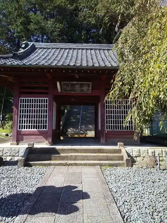 金乗院放光寺の山門・神門