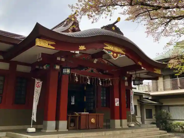 旗岡八幡神社の本殿・本堂
