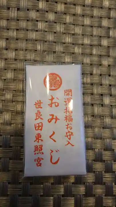 世良田東照宮のおみくじ