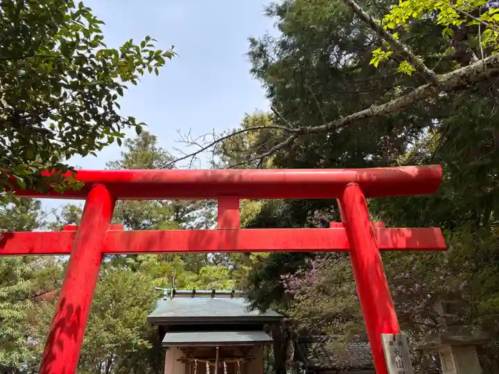 丸山稲荷神社奥社の鳥居