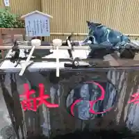 羽田神社の手水舎