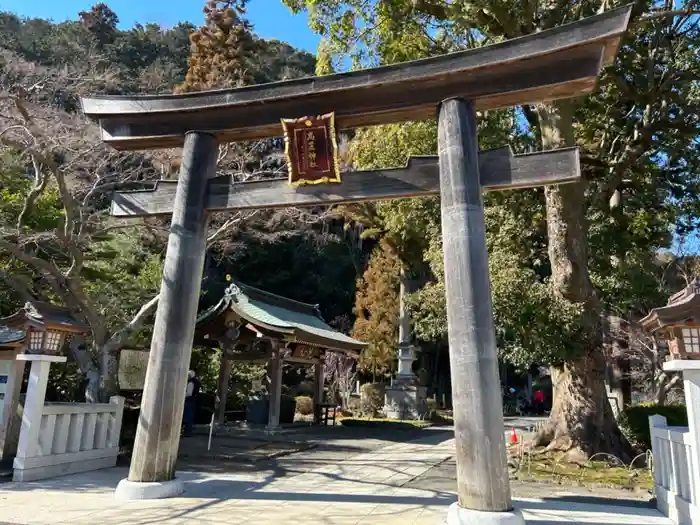 高麗神社の鳥居