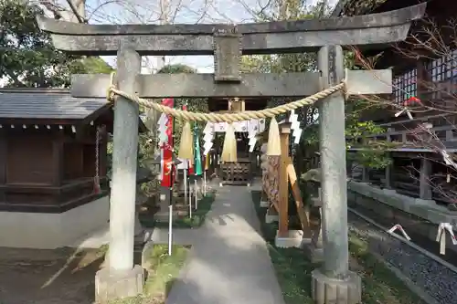 行田八幡神社の鳥居