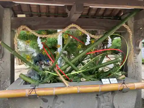 三津厳島神社の手水舎