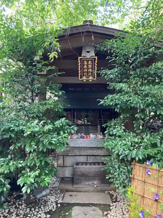 牛天神北野神社の末社・摂社