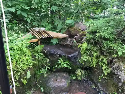 二荒山神社の手水