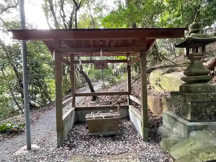 白山比咩神社の手水舎