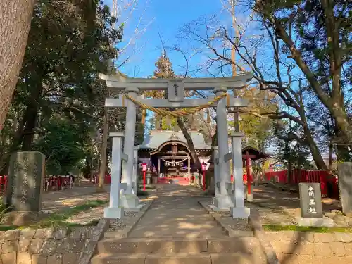 麻賀多神社奥宮の鳥居