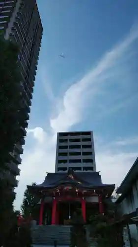 成子天神社の本殿・本堂