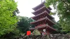 竹林寺の塔