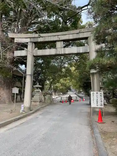 藤森神社の鳥居