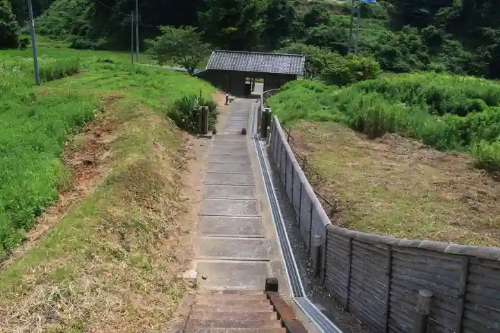 大六天麻王神社の景色