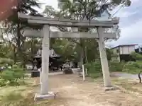 清水八幡神社の鳥居