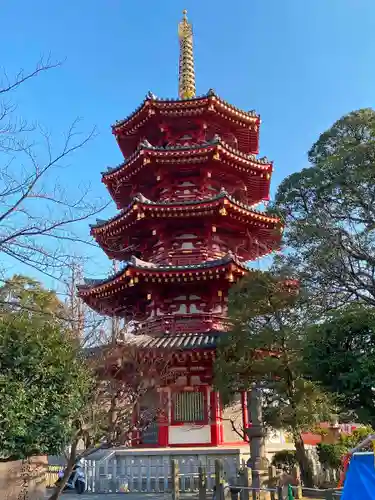 川崎大師（平間寺）の塔