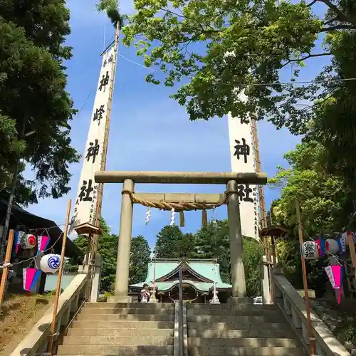 神峰神社の鳥居