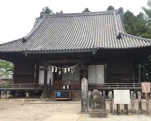 陸奥国分寺薬師堂の本殿