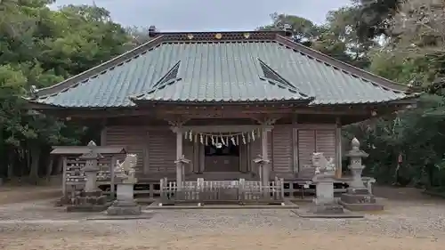 海上八幡宮の本殿・本堂