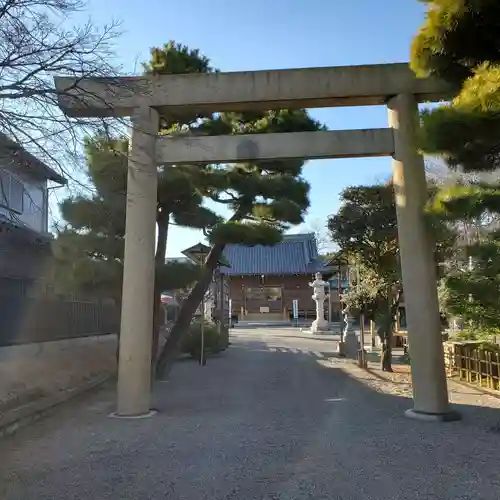 城南神社の鳥居