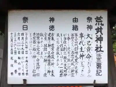 荒井神社の歴史