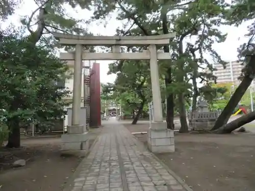 平塚三嶋神社の鳥居