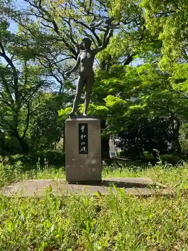 愛知縣護國神社の像