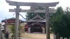 白山神社の鳥居