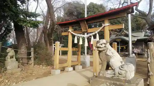 城山神社の鳥居