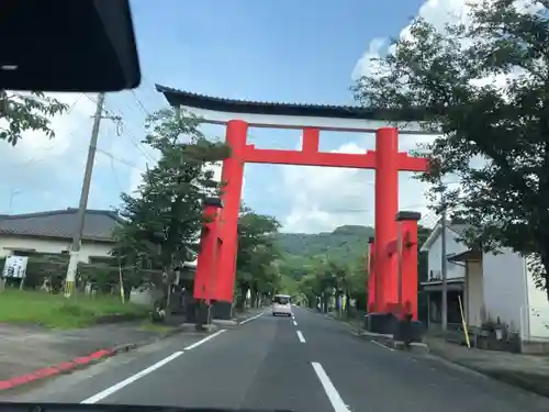 鹿児島神宮の鳥居