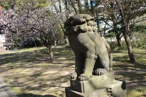 古四王神社の狛犬